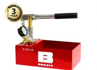 Давление опрессовки: выбираем Бары