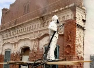 Очистка фасадов: абразивная палитра