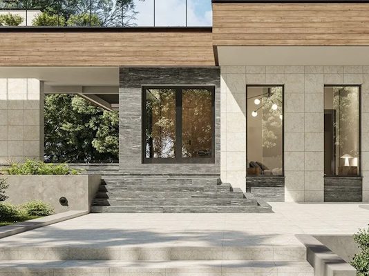 Скрытая экономия: керамогранит для фасада Керамогранит для фасада