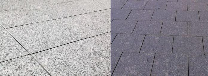 гранитные плиты для мощения